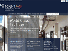 Tablet Screenshot of insightparkum.com